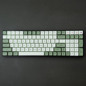 PBT DYE-SUB Matcha English Keycaps