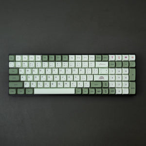 PBT DYE-SUB Matcha Japanese Keycaps