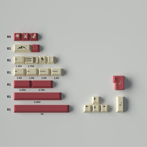 PBT Camping Keycaps