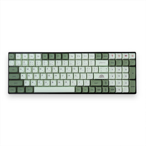 PBT DYE-SUB Matcha Japanese Keycaps