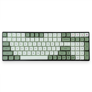 PBT DYE-SUB Matcha English Keycaps