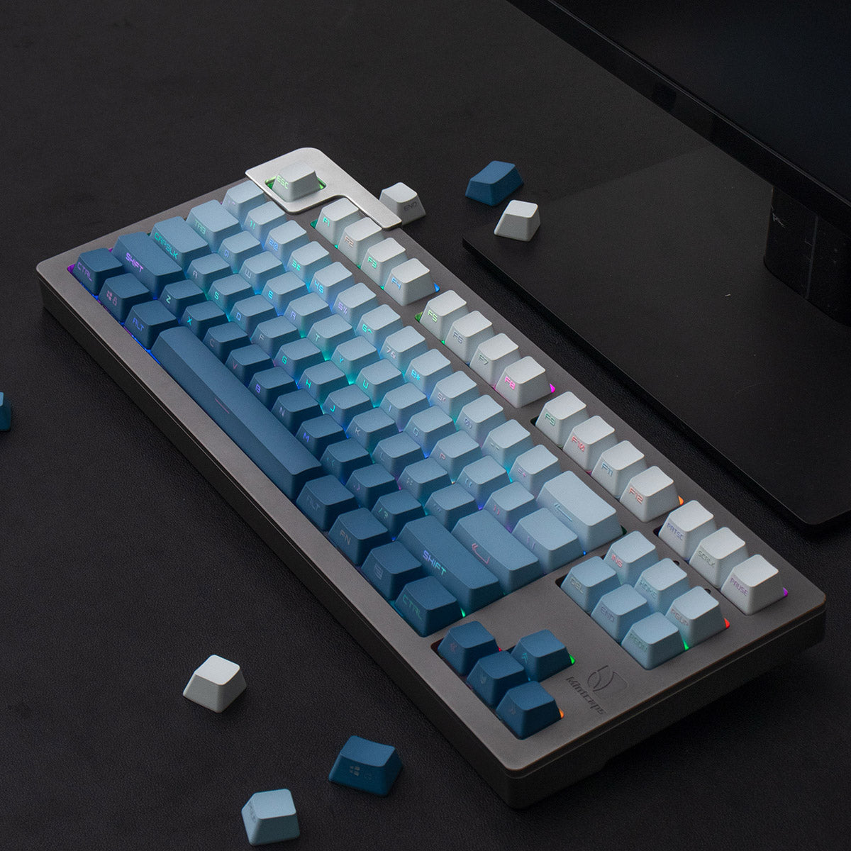 Gradient Blue Keycaps