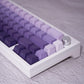 Dark Fragrance Gradient Purple Keycaps