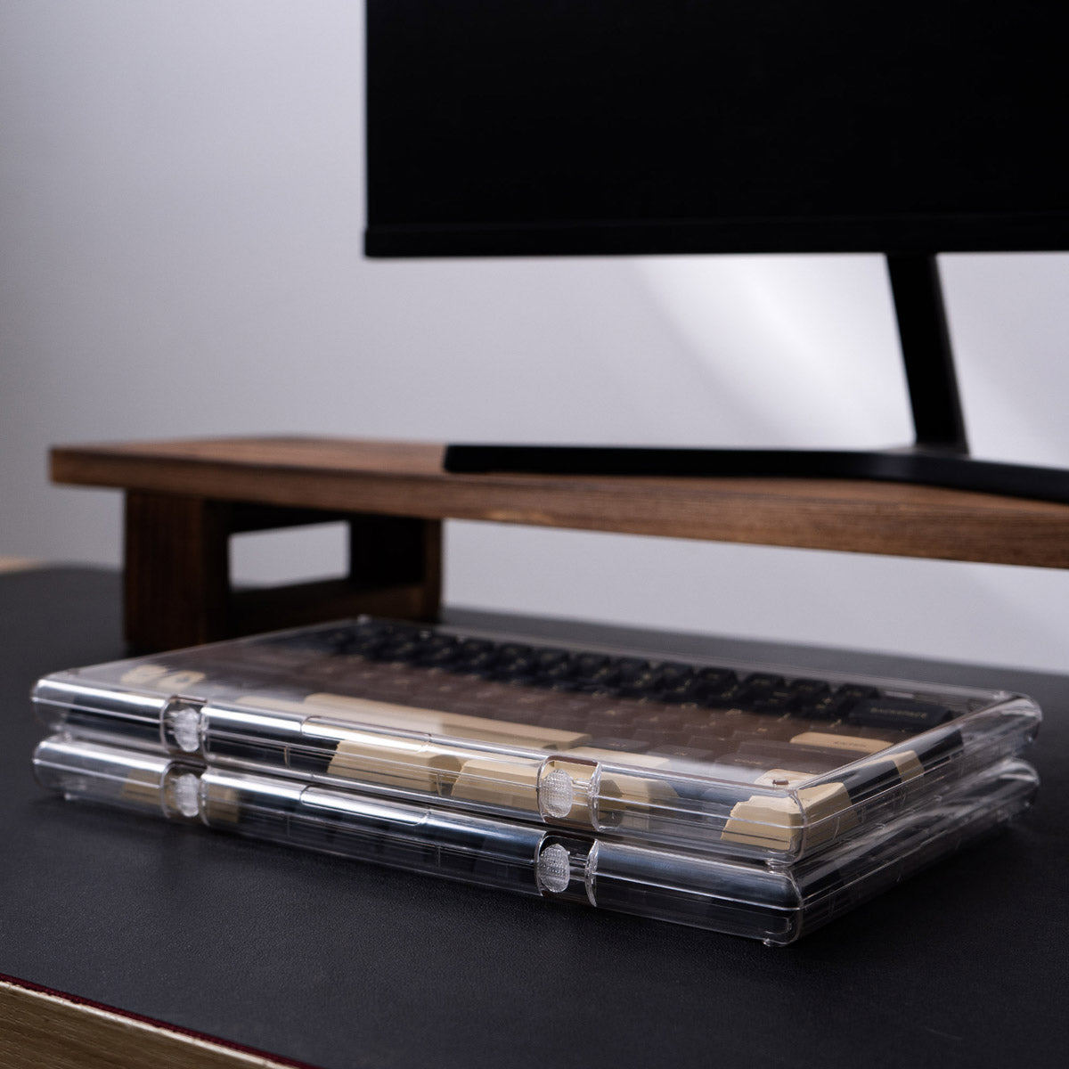 Transparent Keycap Storage Box