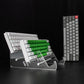 3-Tier Transparent Mechanical Keyboard Holder