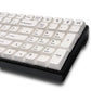 126 Keys PBT DYE-SUB Minimalist White Keycaps