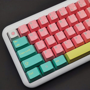 64/108 Keys PBT DYE-SUB Keyfirst Cream Keycaps