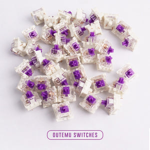 8Pc Outemu Silent Switches 3 Pin