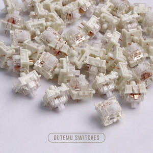 8Pc Outemu Silent Switches 3 Pin