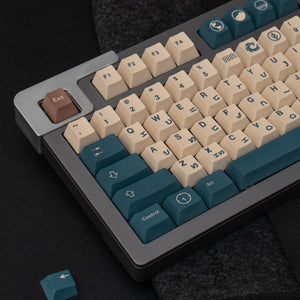 PBT Earth Tones Keycaps