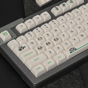 132 Keys PBT DYE-Sub Panda Keycaps
