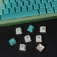 Gradient White Green Keycap