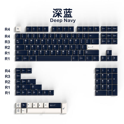 Deep navy Keycaps