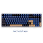 PBT Blue Samurai Keycaps